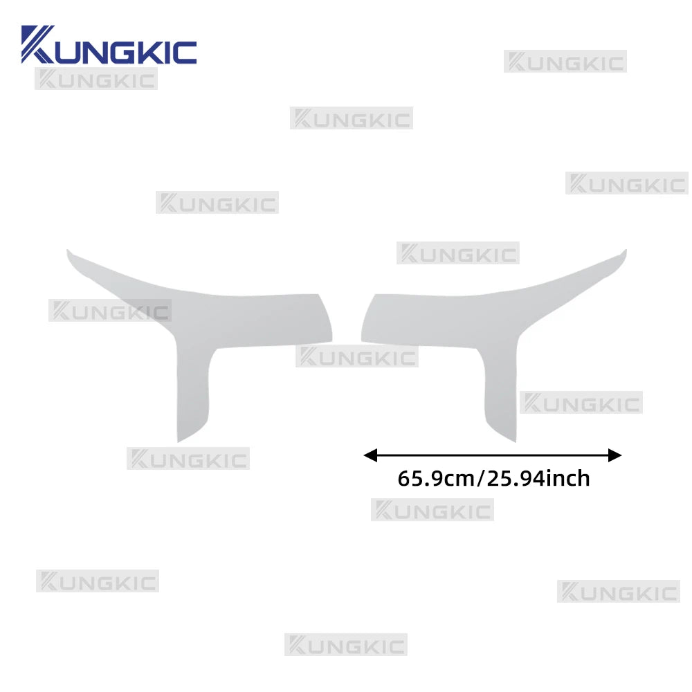 For Rox 01 2024 2025 2026 TPU Car Headlight Film TPU Pre-cut Anti-scratch Clear Smoked Sticker Accessories