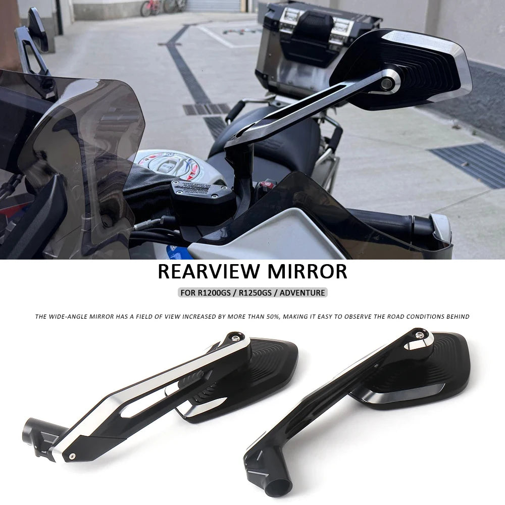 For BMW R 1250 GS F850GS ADV R1200GS LC Adventure 2025 Rearview Mirror New C400X C400GT R1250GS R1300GS Side Rear View Mirror