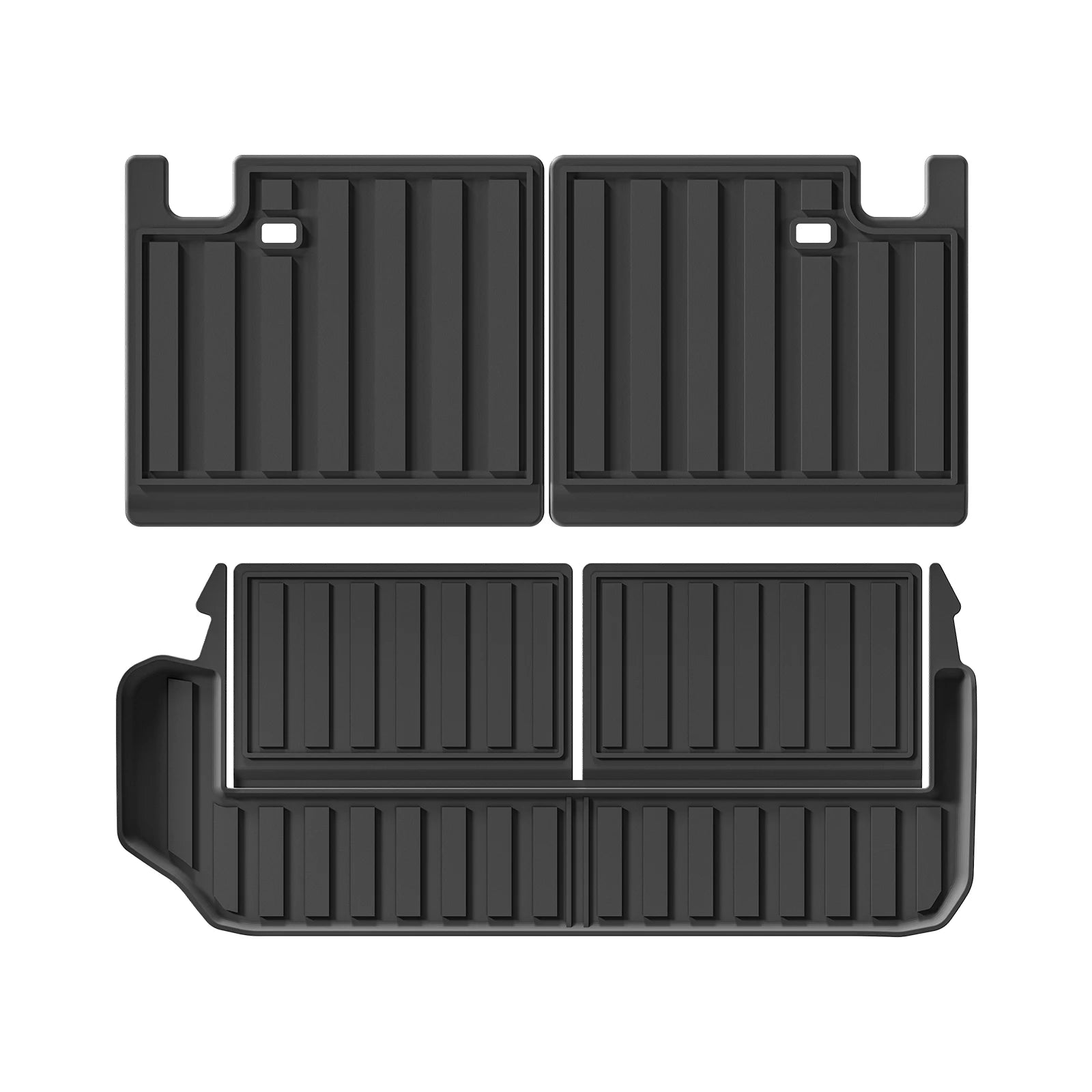 for Toyota Land Cruiser Prado LC250 2024-2025 Car Floor Mats Protective Mat 7 Seats Cargo Liner Trunk Pad Fit For Left Rudder
