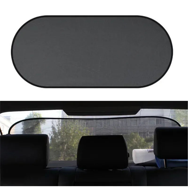 1Set Black Window Curtain Side Glass Mesh Sunshades Accessories Auto Front Rear Car Window Sunshade Cover Sun UV Protection
