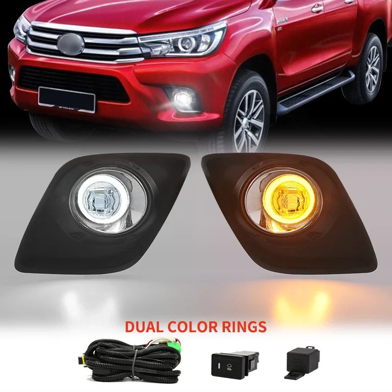 لفولكس فاجن اماروك 2010 2011 2012 2013 2014 2015 2016 مصباح ضباب LED للسيارة DRL هالوجين ضوء تشغيل نهاري مصباح إشارة الانعطاف الأمامي 12 فولت