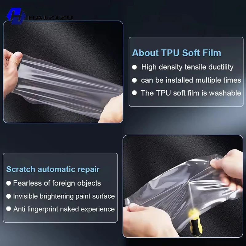 For BYD Sealion 7 2024-2026 Car interior Matte Screen Protector console GPS Navigation LCD screene TPU film Scratch resistant