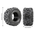 16x8-7 ATV Outer Tires Set for Small ATV Go Kart Mini Quad Bike Snowmobile Parts| 2pcs Tires Set