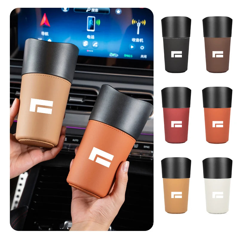 Water Cup Waterproof For BAIC Jishi Polestone 01 Rox 01 2023 2024 2025 Car Trash Can Storage Box Garbage Cup Umbrella Organizer
