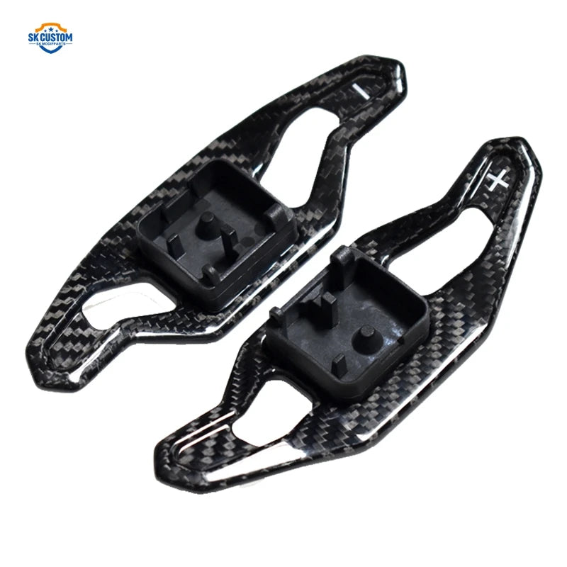 Carbon Fiber Steering Wheel Paddle Shift for Audi A3 Q3 S5 A4 S4 B8 Q5 S6 A5 S5 Q7 SQ5 Q6 S6 C7 TT TTS RS3 A7 S7 A5 RS6 A8 S8 S3