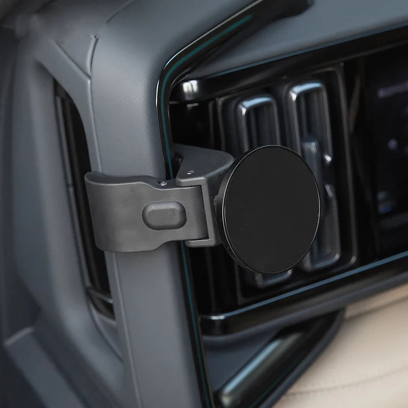 For BYD Denza B5 8 Leopard Car Phone Holder Leopard 5 8 Gravity Magnetic Navigation Mount 360° Adjustable Car Accessory