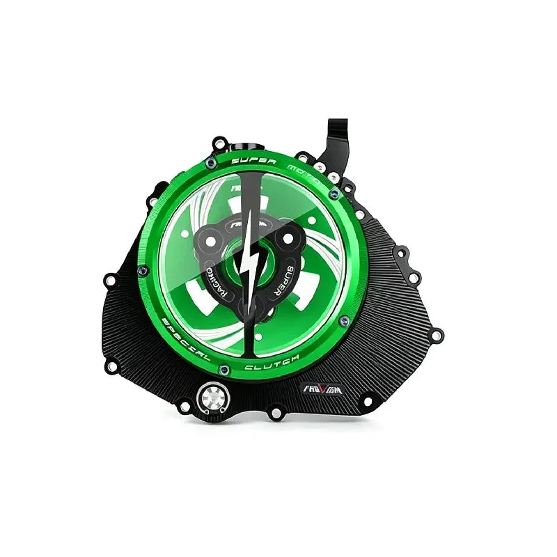 Clear Transparent Engine Case Cover Clutch Cover Modification for Kawasaki Ninja 400 Z400 Motorcycle accessories