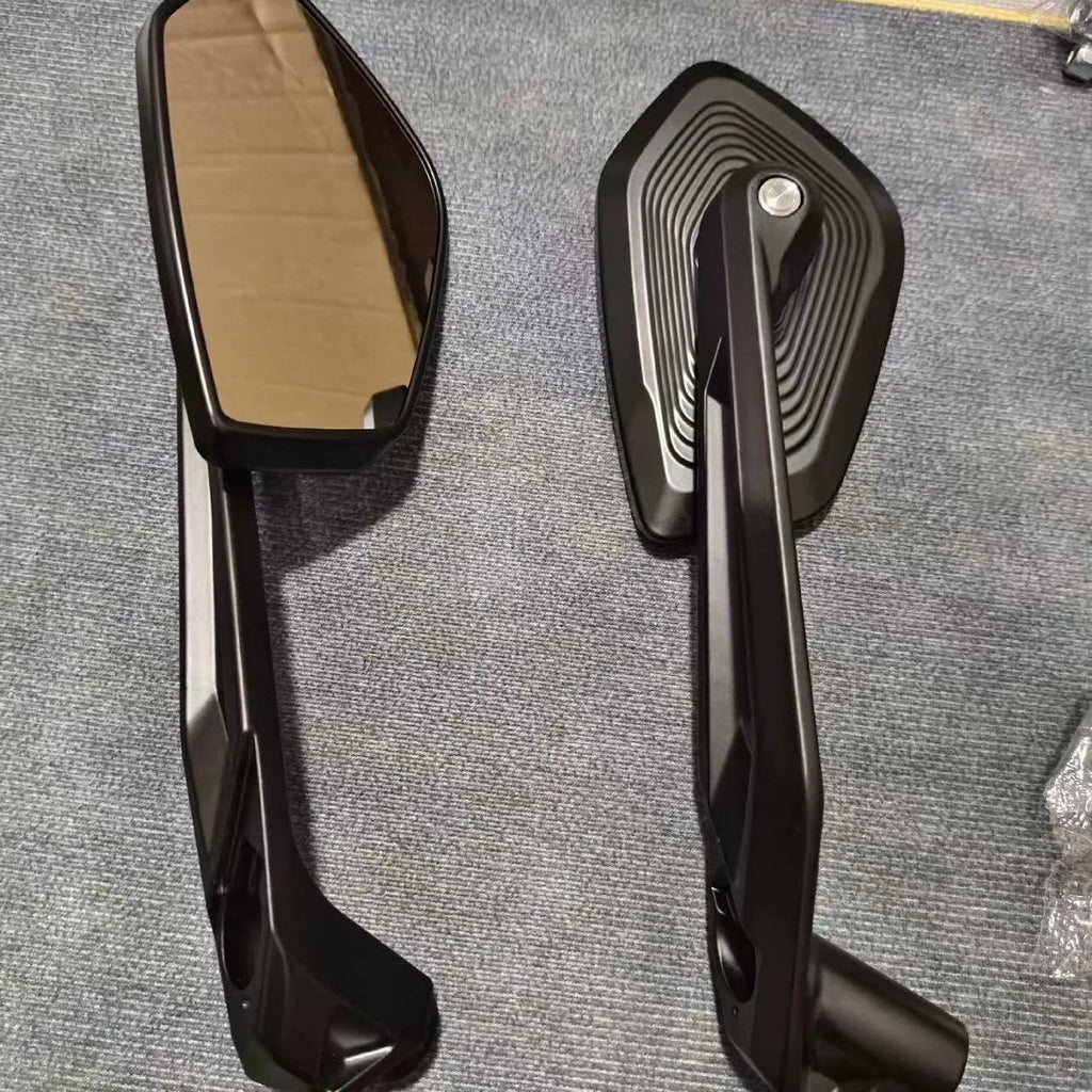 For Kawasaki Ninja ZX-14R Motorcycle Rearview Mirrors Wide Vision Aluminum Alloy Side Mirrors Anti-Shake Adjustable Casting