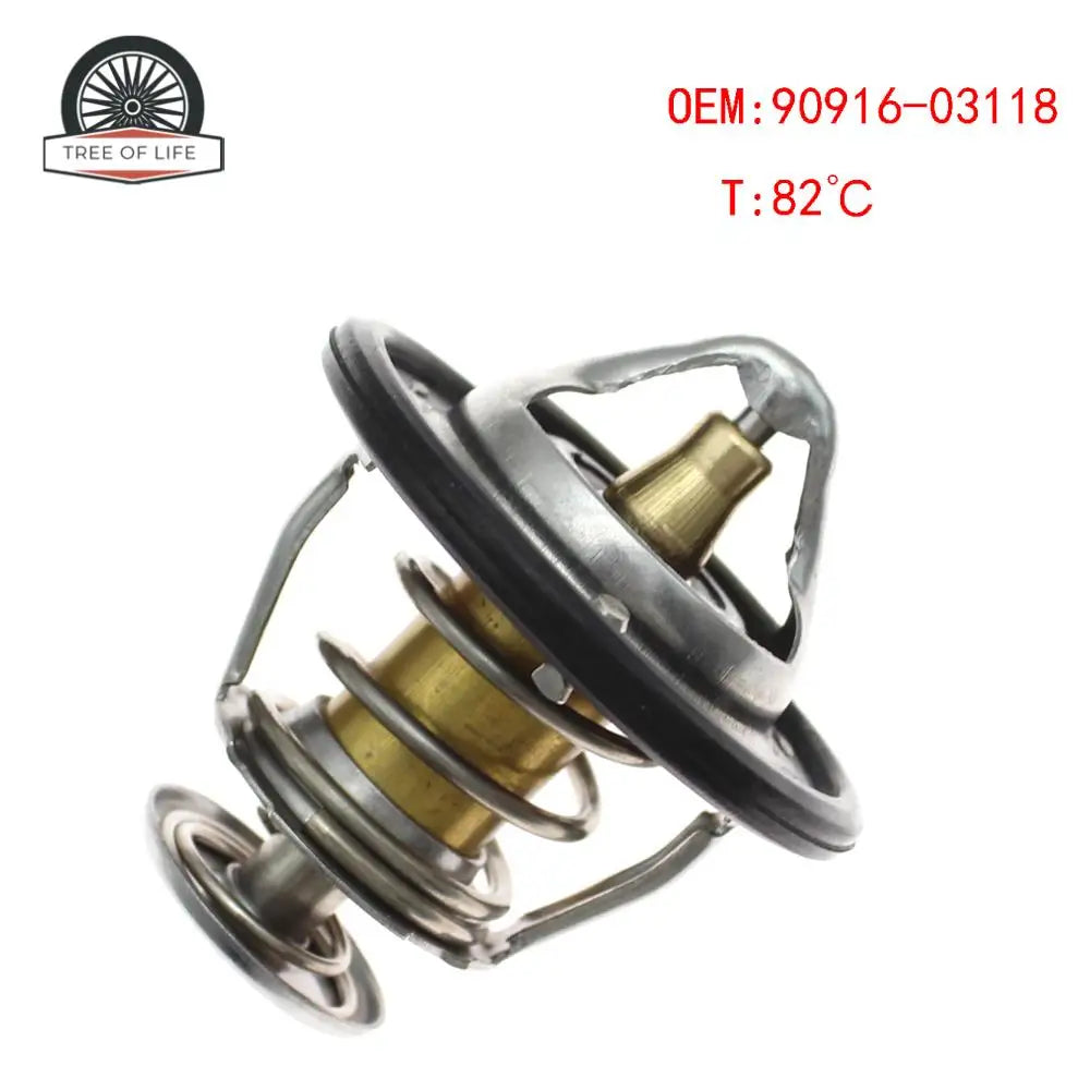 90916-03118 9091603097 ثيرموستات محرك لتويوتا لاندكروزر برادو KDJ150 KDJ155 KDJ120 1KD FTV 3.0L هايلوكس فورتشنر