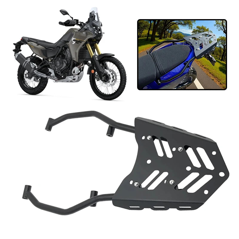 2025 Tenere700 Rear Luggage Rack Top Case Rear Rack Carrier For Yamaha Tenere 700 XTZ700 Tenere700 2024 Motorcycle