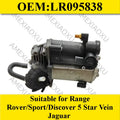 OEM:LR095838 Suitable for Range Rover/Sport/Discover 5 Star Vein Jaguar Air Suspension Air Pump AMEXIAOXU
