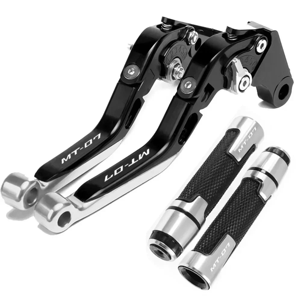 For Yamaha MT-07 FZ-07 MT 07 FZ07 MT07 FZ 07 2014-2025 Motorcycle CNC Adjustable Folding Extendable Brake Clutch Levers Handle