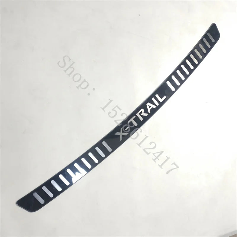For NISSAN X-TRAIL X TRAIL t32 2014~2020 Stainless Rear Bumper Protector Sill Trunk Tread Plate cover Trim Car Accessories