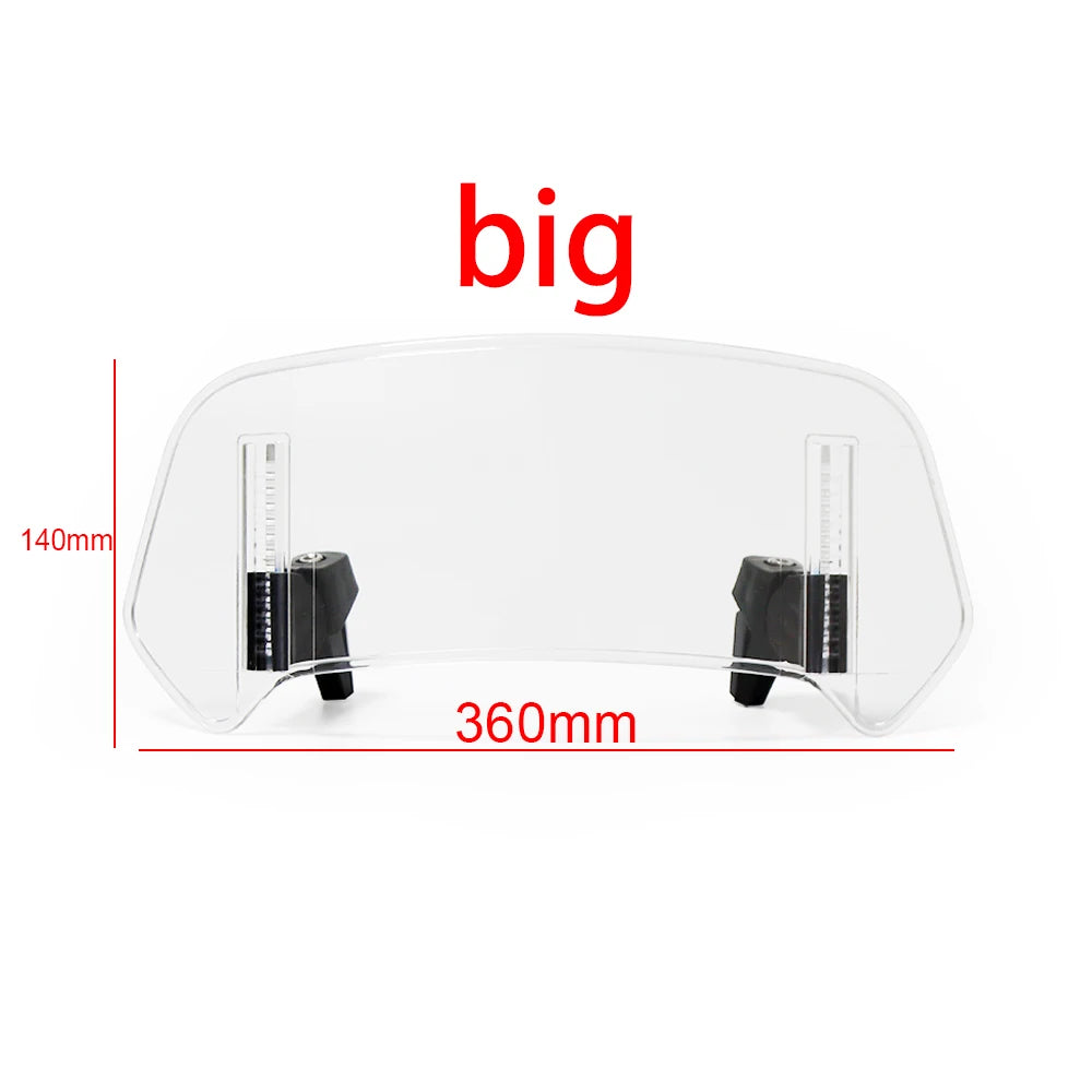 FOR YAMAHA TENERE 700 XMAX 300 250 400 TRICITY 155 125 TMax Lux Max Risen Adjustable Windscreen Windshield Spoiler Air Deflector