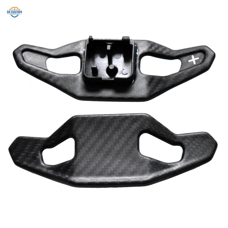 Carbon Fiber Steering Wheel Paddle Shift for Audi A3 Q3 S5 A4 S4 B8 Q5 S6 A5 S5 Q7 SQ5 Q6 S6 C7 TT TTS RS3 A7 S7 A5 RS6 A8 S8 S3
