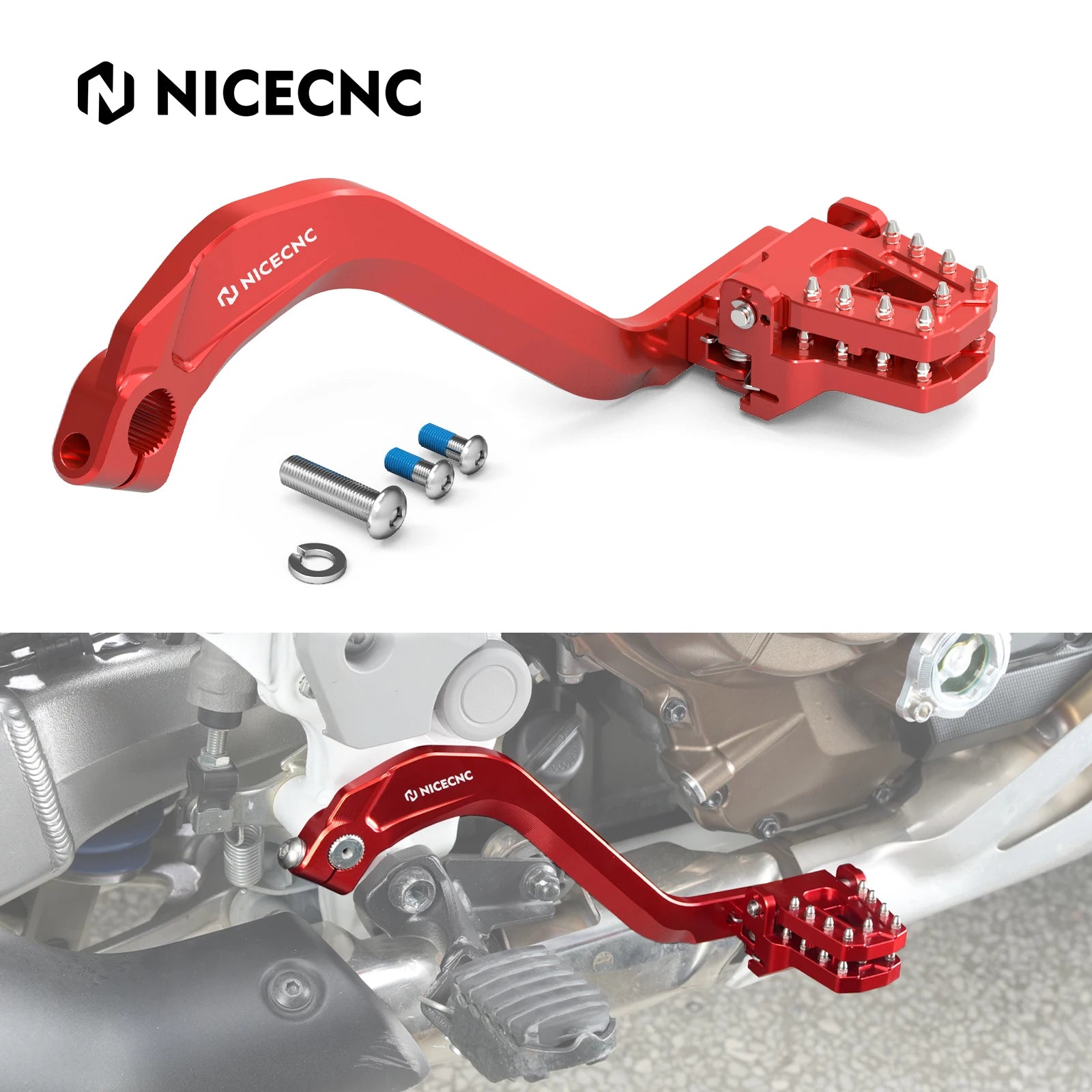 Foldable Motorcycle Foot Pedal Brake Lever for Honda CRF1100L Africa Twin/Adventure Sports 2020 2021 2022 2023 2024 2025 2026