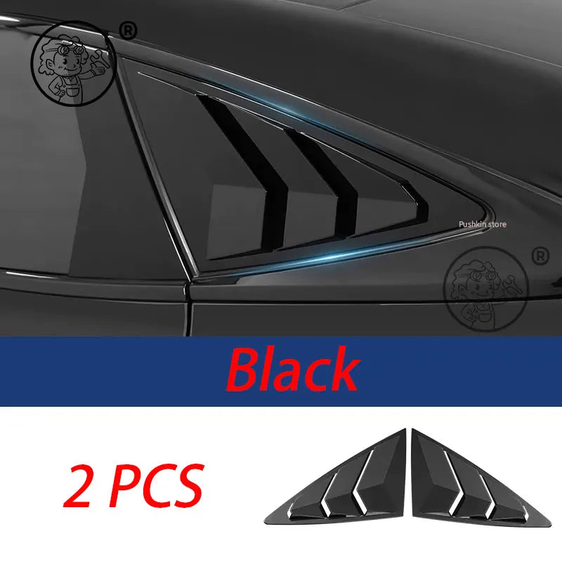 For BYD Seal 7 DMI SEAL 07 DMI 2025 2026 Car Leaf Board Decorative Sticker Modified ABS Leaf Plate Car Appearance Accessories