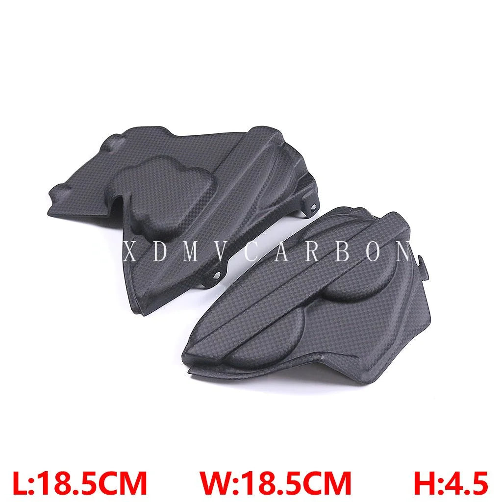 For Ducati Panigale V2 2024 2023 -2020 3K Dry Carbon Fiber Fender Frame Cover Fixed Wing Fuel Tank Side Panel Full Fairing Kits