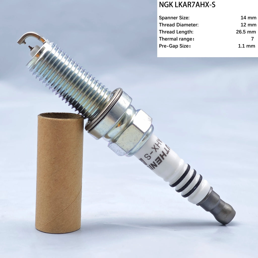 4pcs Original NGK Ruthenium HX High Ignitability Spark Plug LKAR7AHX-S 92274 Upgrade ILKAR7B11 DILKAR7B11 SC20HR11 IXEH22TT etc