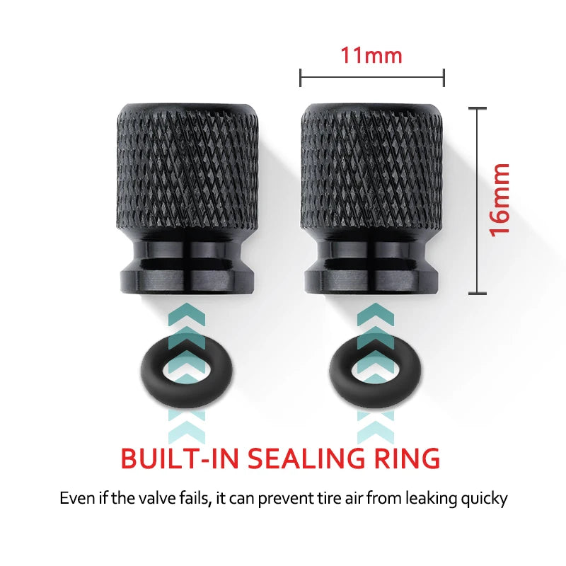 2Pcs Motorcycle Accessorie Wheel Tire Valve Stem Caps CNC Airtight Cover For BMW R1250GS ADVENTURE LC HP R1250GSA R 1250 GS