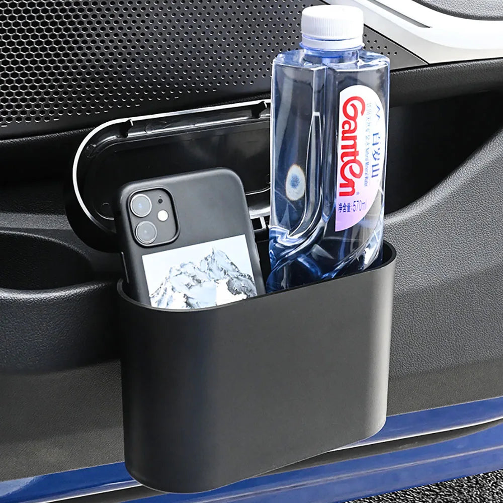 Hanging Car Trash Can Vehicle Garbage Dust Case Storage Box For BAIC JISHI Rox Adamas 2026 Square Pressing Trash Bin Accessories