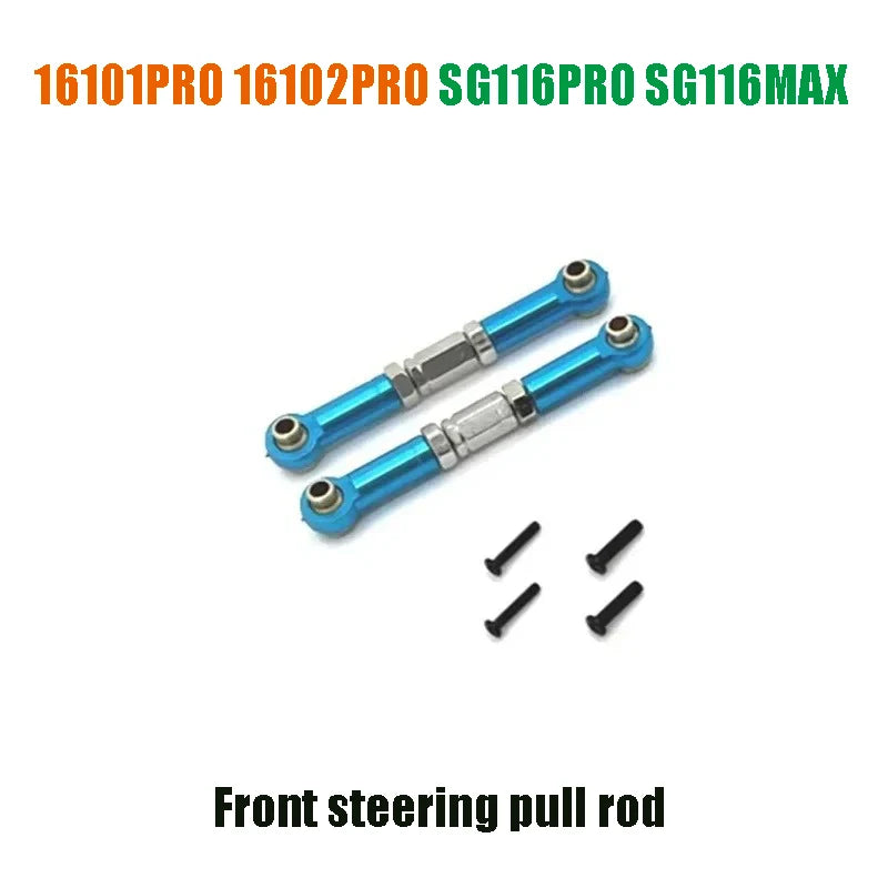 16102PROSCY 16101 PRO  SG116MAX RC Automotive Aluminum Parts Suspension Arm Steering Assembly Drive Shaft Gear Upgrade Metal Kit