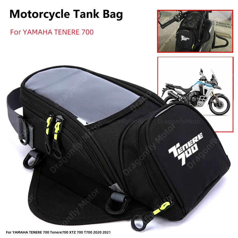 Motorcycle Fuel Bag Mobile Phone Navigation Tank For YAMAHA TENERE 700 Tenere700 XTZ 700 T700 2020 Small Oil Reservoit Package
