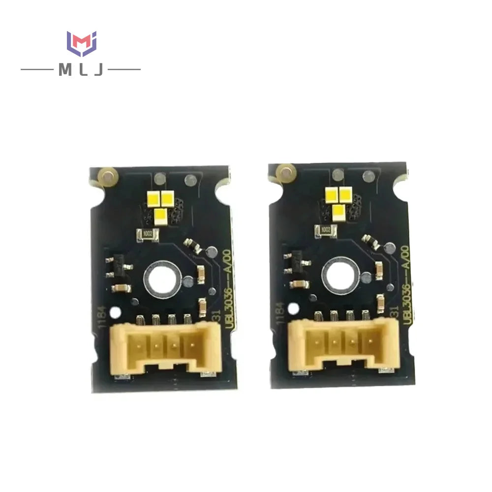 Superbright White Lightsource Car Headlight DRL Chips Light Guide Tube Strip Repair Parts For Land Rover Defender 2021 2022 2023