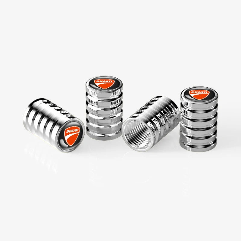 4Pcs Car Styling Aluminium Alloy Wheel Tire Valve Cover Caps For Ducati Panigale Diavel V2 Scrambler MONSTER 695 1200 Motorcycle
