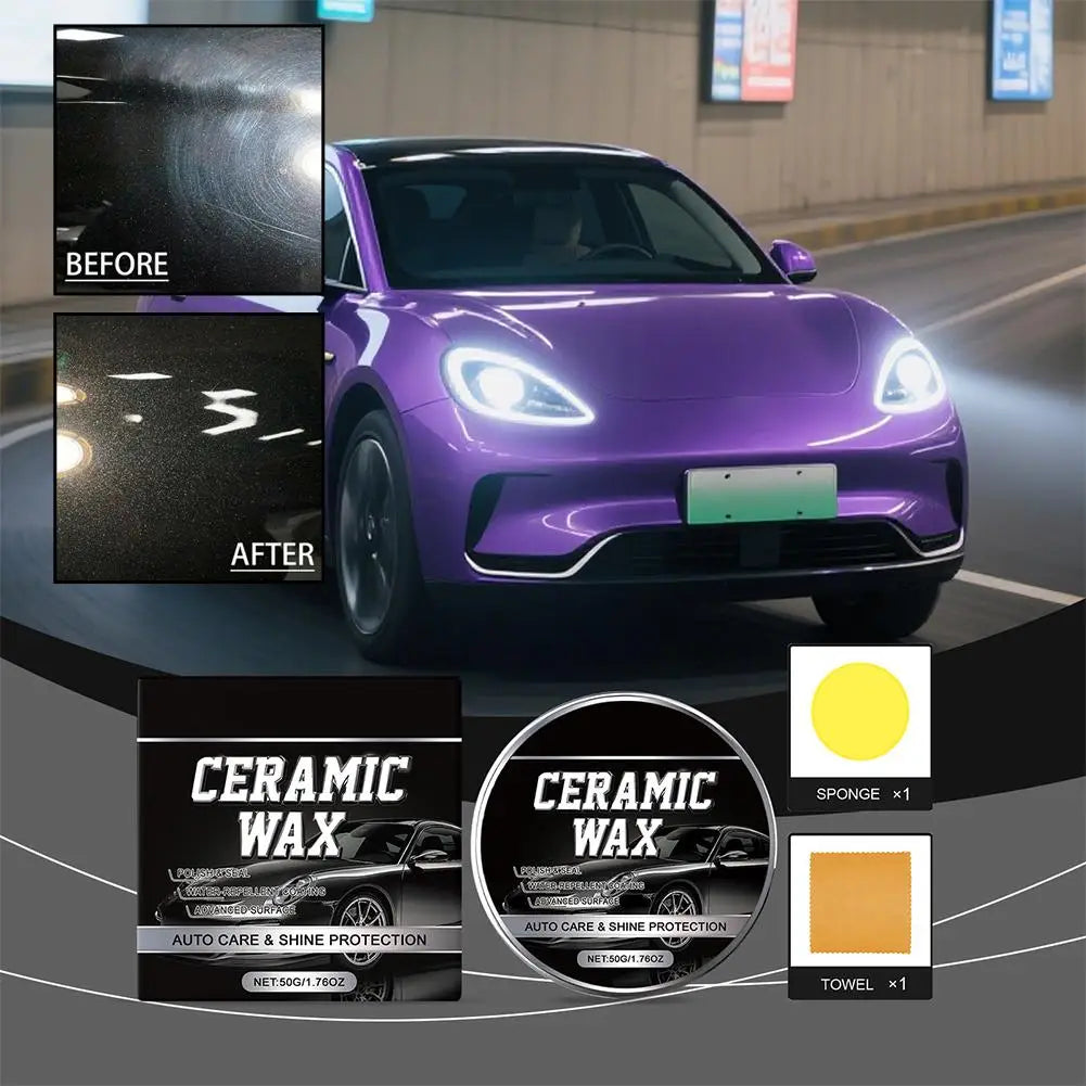 Car Coating Paint Polishing Agents Maintenance Wax Crystal Plating Coating Polish Auto Anti Scratch Repair Remover Wax Car Care