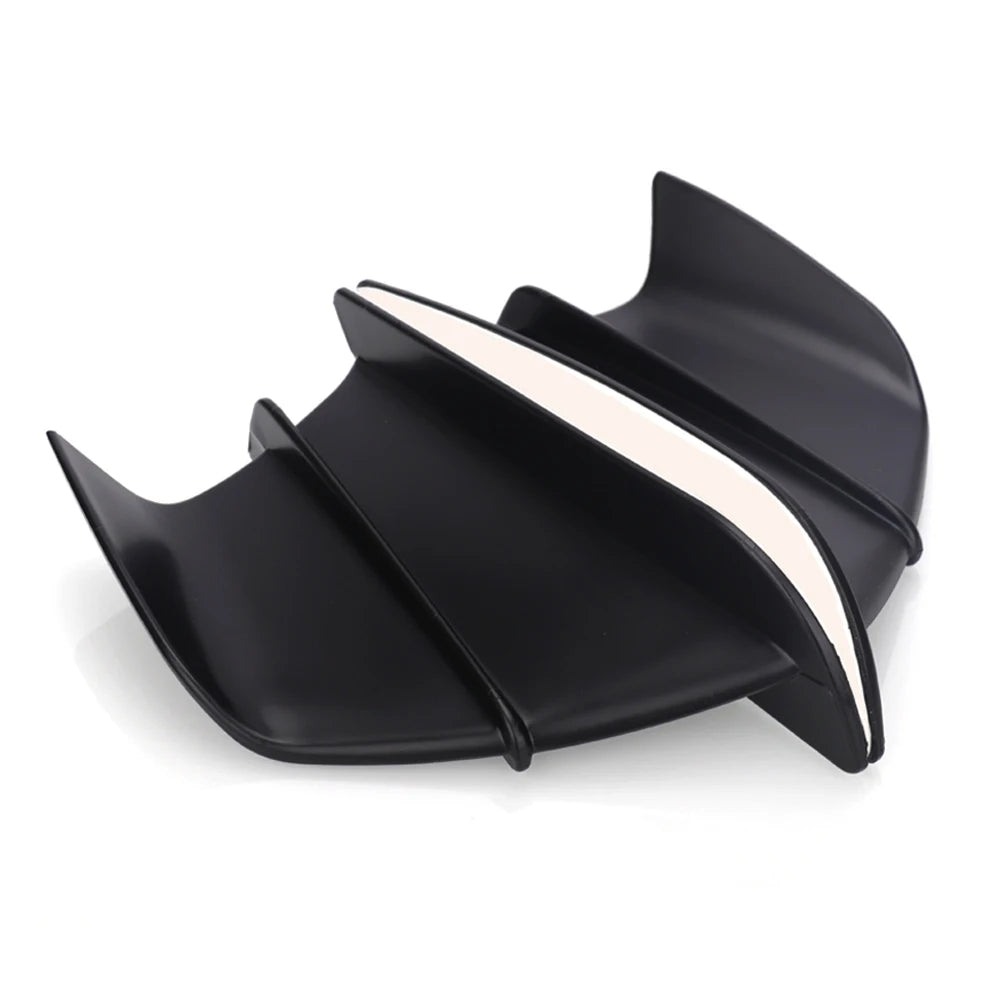 Motorcycle Winglet Aerodynamic Wing Kit Spoiler For Kawasaki Ninja ZX6R YAMAHA ZYF R1 R6 Universal Motor ATV UTV Accessories