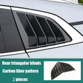 For BYD Sealion 6 Seal U Song Plus DM-i EV 2020 2024 Rear window Rear triangular blinds decorative frame Exterior modification