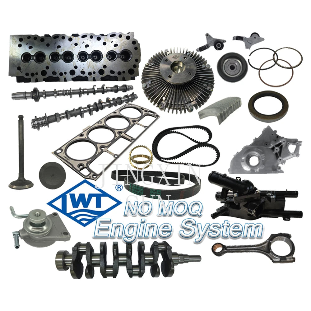 Automotive Parts Auto Engine Systems Accessories Spark Plug Head Cylinder Full Gasket Timing Kit Oil Pump for Toyota Mazda