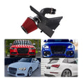 Cold Air Intake System Pipe Kit Fit for Audi B8 B8.5 S4 S5 Q5 SQ5 3.0T 3.2L V6 Engine 2010+