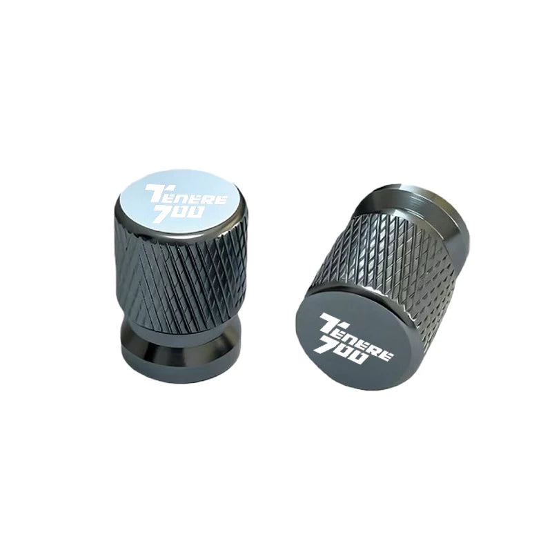 2PCS Motorcycle Aluminum For YAMAHA TENERE700 XT700 TENERE 700 World Raid T700 T7 Alloy Tire Wheel Parts Valve Stem Caps Cover