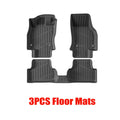 For Audi A3 Sportsback 2024 2025 TPE Floor Mats and Trunk Mats, 3D Waterproof Anti-Slip Backrest Mats (Not for Limousine Models)