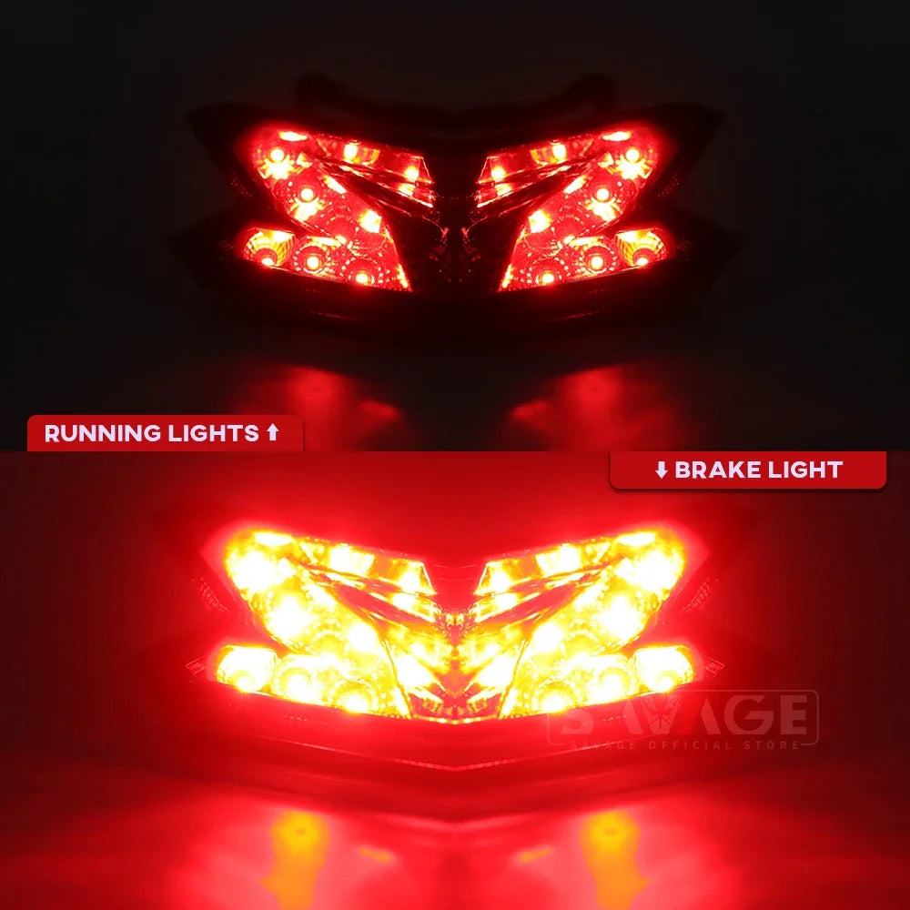 LED Brake Light Tail Lamp For KAWASAKI Z125/Pro 2013-2022 Z800 ZX6R NINJA 2013-2018 Motorcycle Accessories Taillight Stop Lights