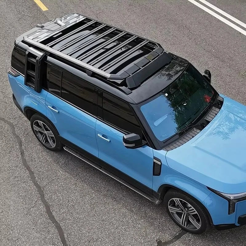 For Rox 01 Roof Rack + Spoiler Off-road Appearance Modification Part Platform Aluminum Alloy Rox 01 Car Accessories