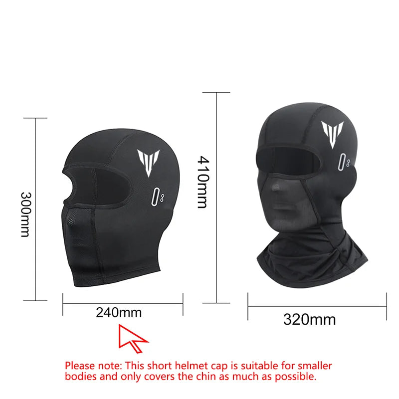 For YAMAHA MT01 MT09 MT07 MT10 MT03 MT 09 07 03 10 Cycling Cap Summer Cooling Motorcycle Balaclava Hats Sun UV Protection Bike