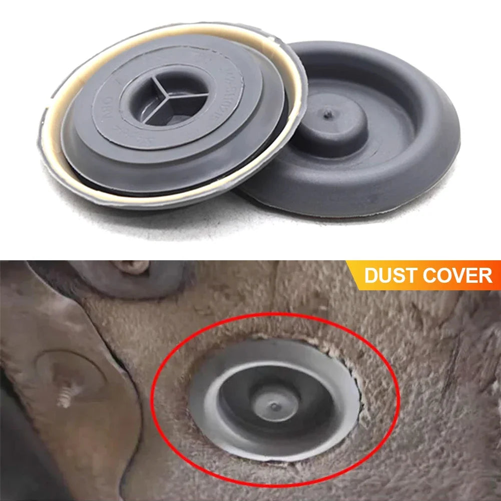 For VW Audi Chassis Floor Protector Cover Tiguan Passat Polo Lavida S3 Car Spare Tire Hole Plug Waterproof Dustproof Seal Cap