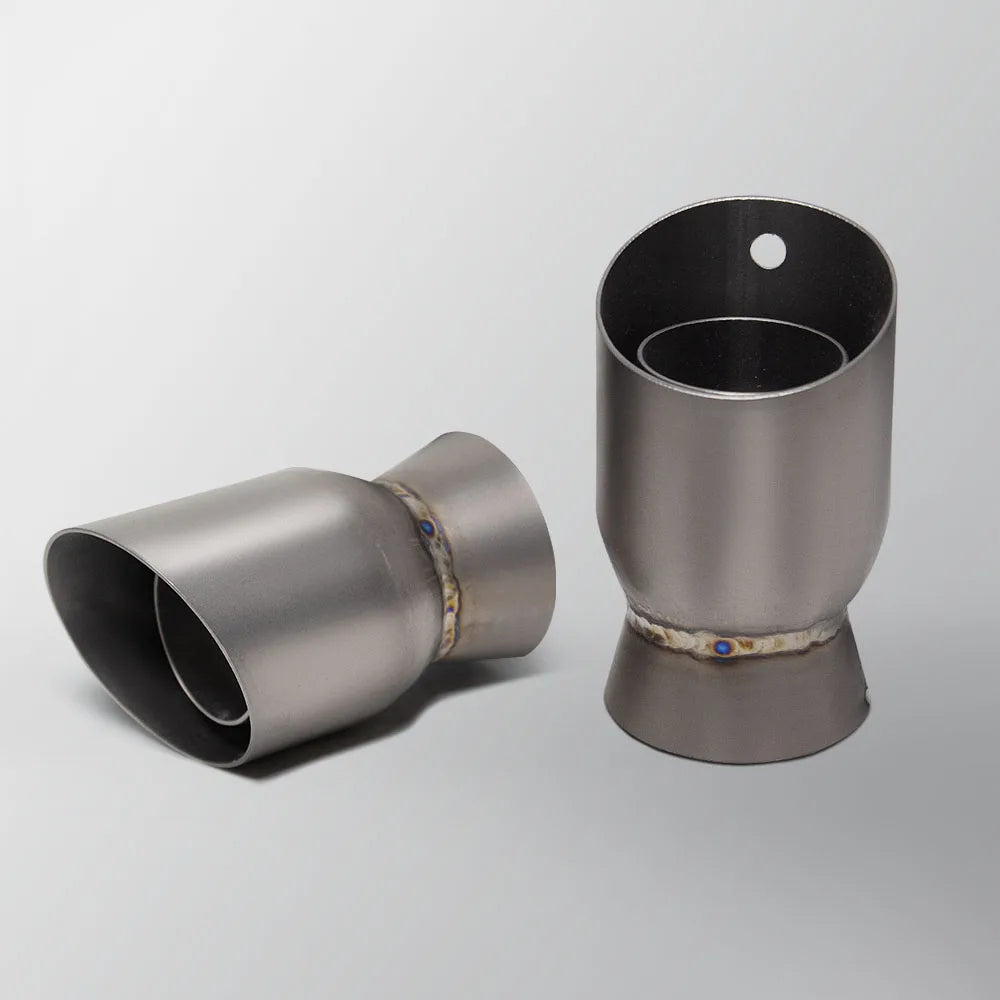 Motorcycle Exhaust Tail Tube Kit Mid Line Pipe Muffler With Cover Slip On For Ducati Panigale/Streetfighter V4/V4R/V4S 2018-2024