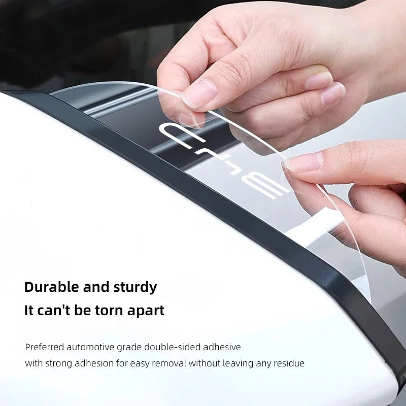Car Rearview Mirror Rain Eyebrow Sticker Rainproof Cover For BYD Atto 3 Yuan Plus Han Tang EV F3 E6 Dmi Song F0 Qin Pro G3 Ea1