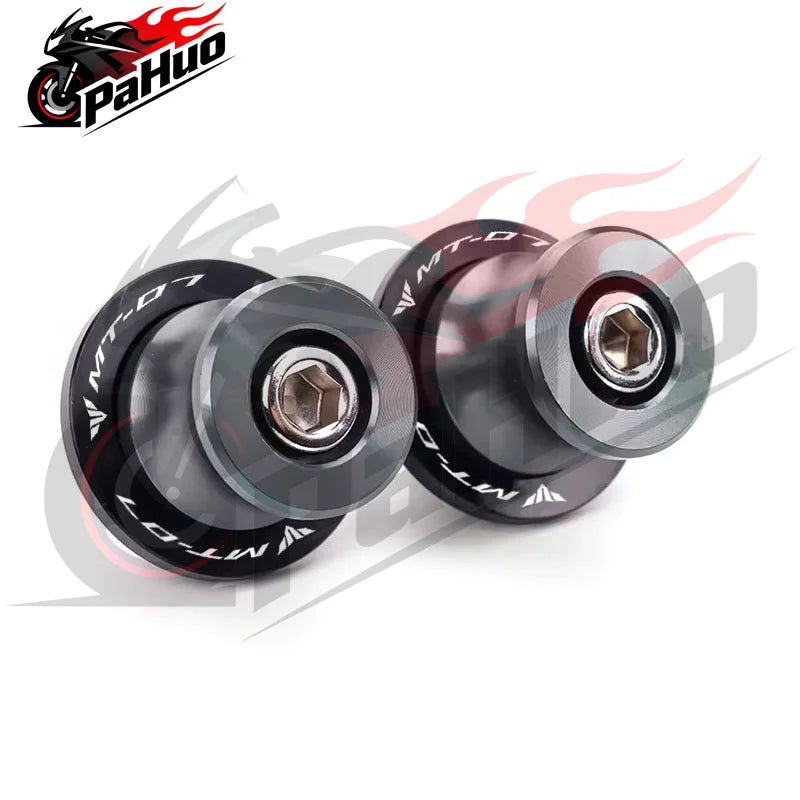 For Yamaha MT07 MT09 MT 07 MT 09 MT-07 MT-09 Swingarm Spools Sliders Stand Screws Swing Arm Motorcycle CNC Aluminum Accessories