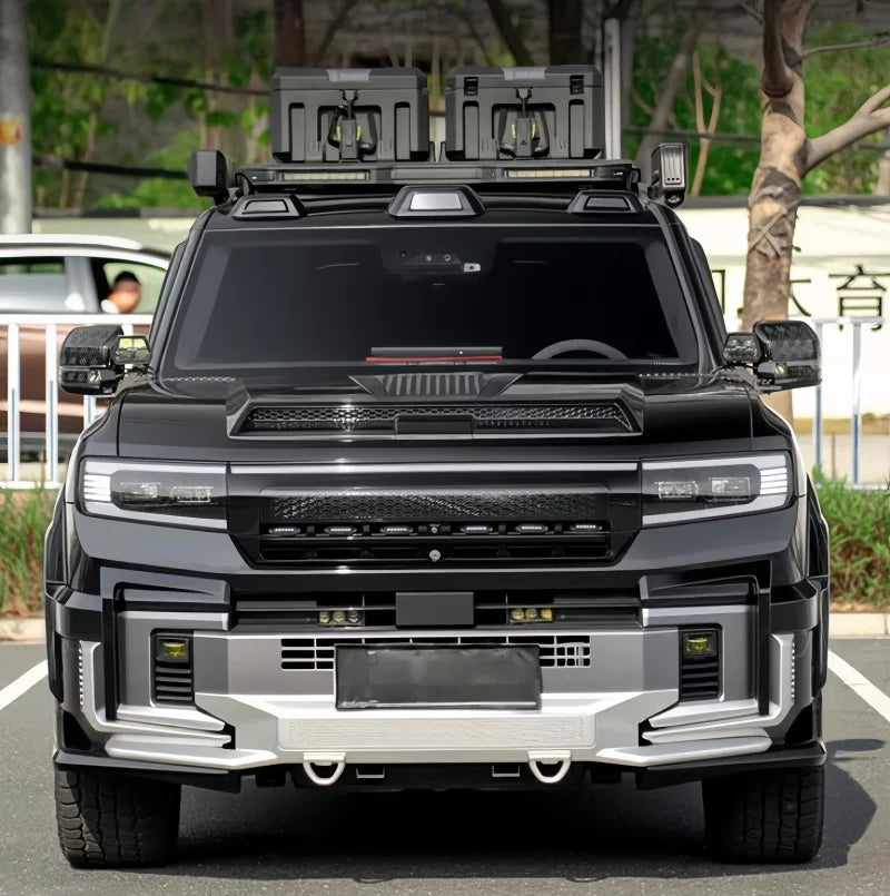 Car Front Grille Fit for BYD Leopard 8 Modified Auto Mountain Sea Sports Kit Car Grille Protective Cover Car Upgrade Parts