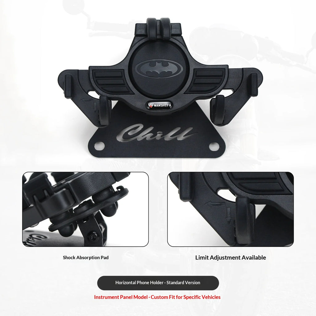 【Premium】For Kawasaki Ninja 400 Z400 motorcycle modified aluminum alloy phone holder and sports camera mount NINJA