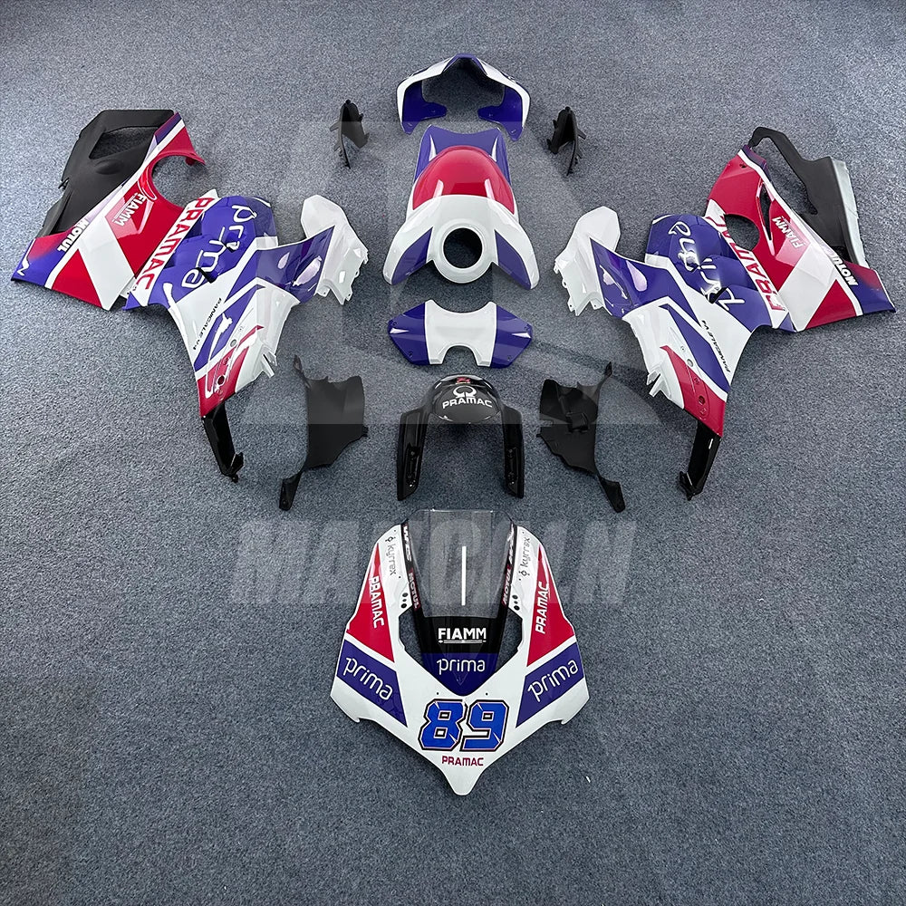 New style Motorcycle fairings kit GP full Injection for DUCATI Panigale V4 V4S V4R 2018-2021 High Quality ABS Body Kit with wing
