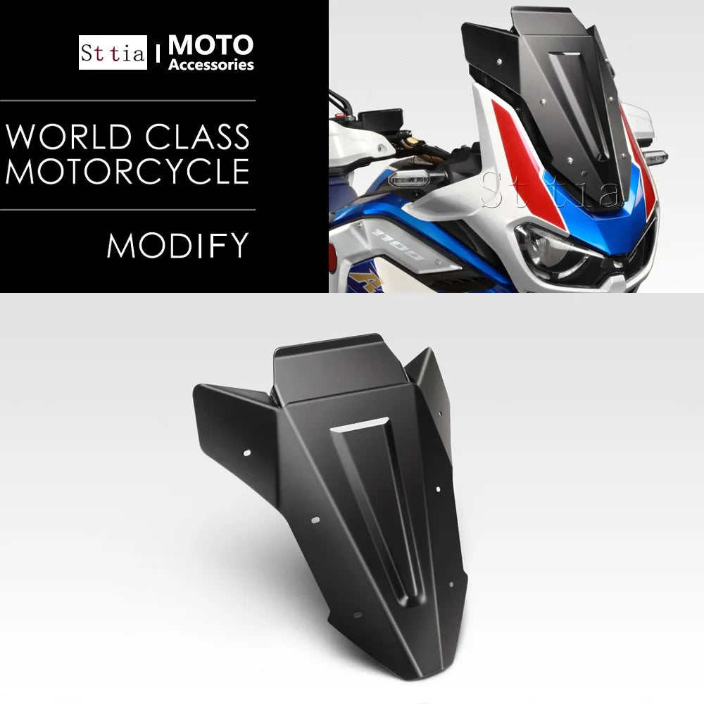 For Honda CRF1100L CRF 1100 L Africa Twin Adventure Sports Motorcycle Windshield Windscreen Aluminum Wind Shield Deflectore