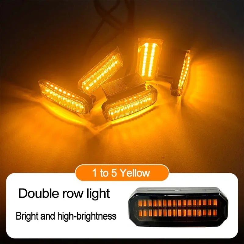 LED Front Grille Light FOR BYD LEOPARD 8 DENZA B8 Car Daytime Running Light Wheel Eyebrow Lamp For Pickup Offroad 12V