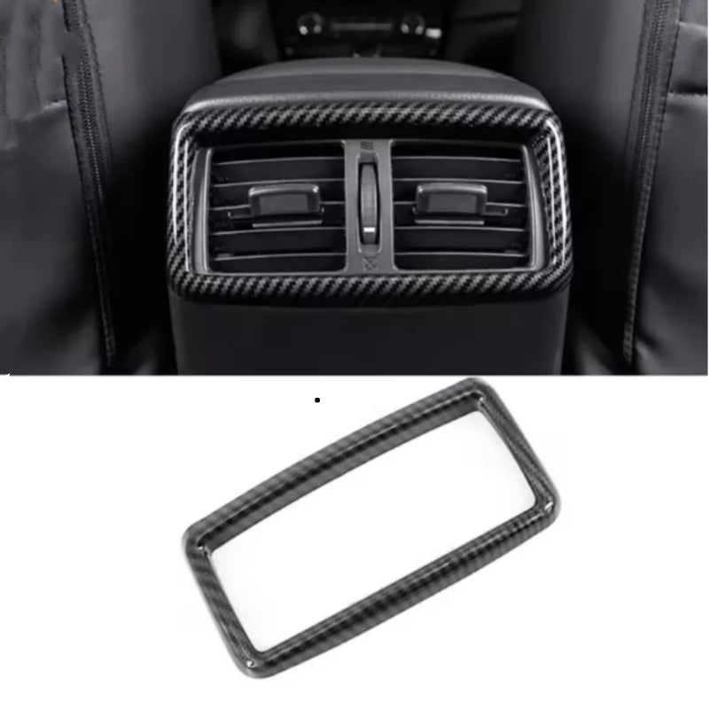 LHD Car Gear Shift Knob Sticker Panel Frame Trim Cover For Nissan X-Trail T32 Rogue 2014 -2020 Accessories