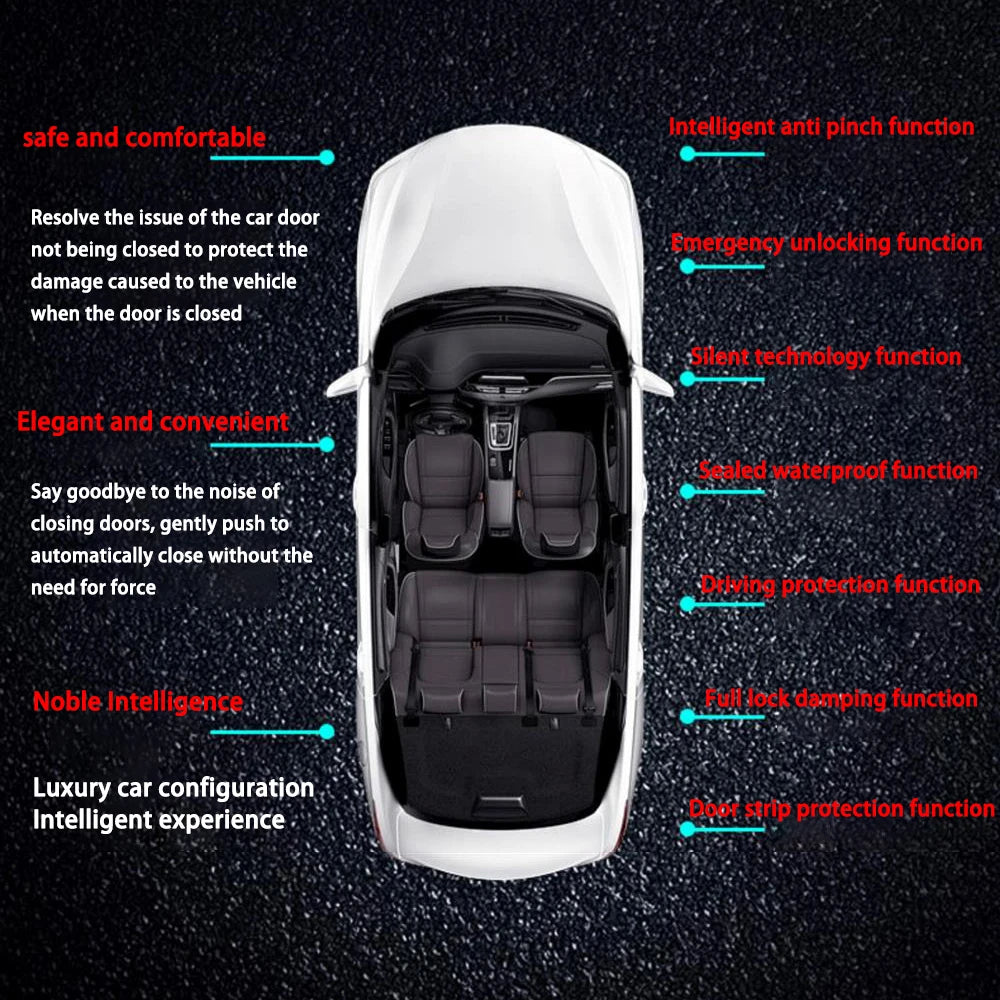 for Rox Polestones 01 Adamas 2023 2024 2025 2026 Car OEM Plug and Play Automatic Electric Soft Close Door Comfort Closing System